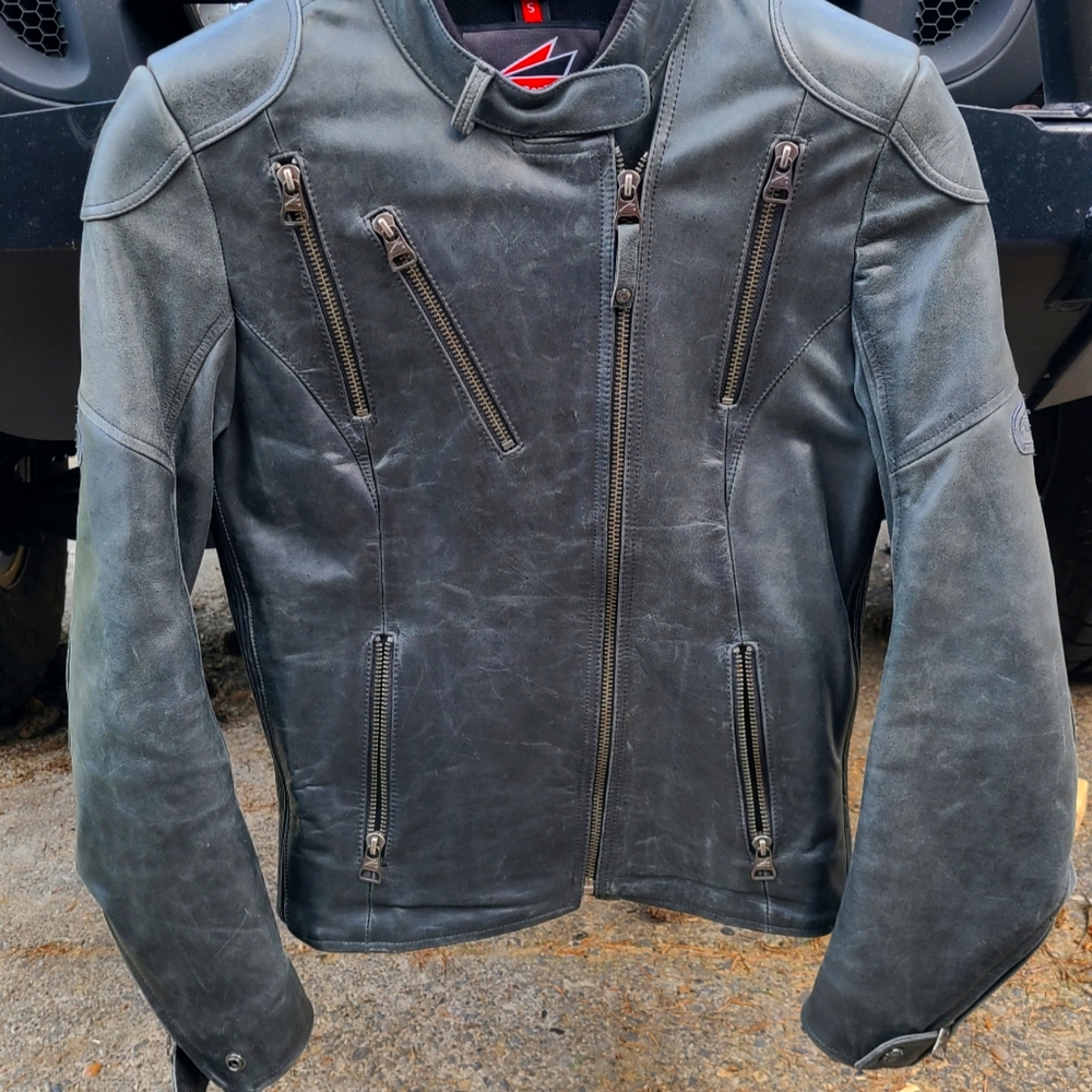 Hein Gericke leather motorcycle jacket